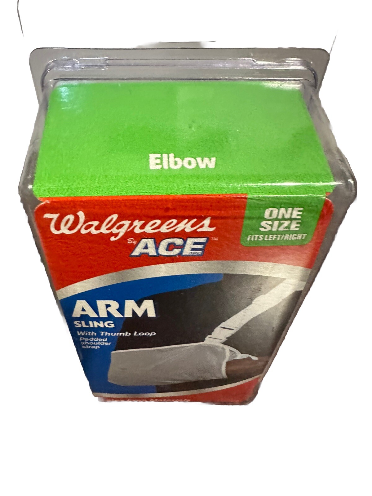 ACE Arm Sling w/Thumb Loop One Size Fits Left & Right – Latex Free Material