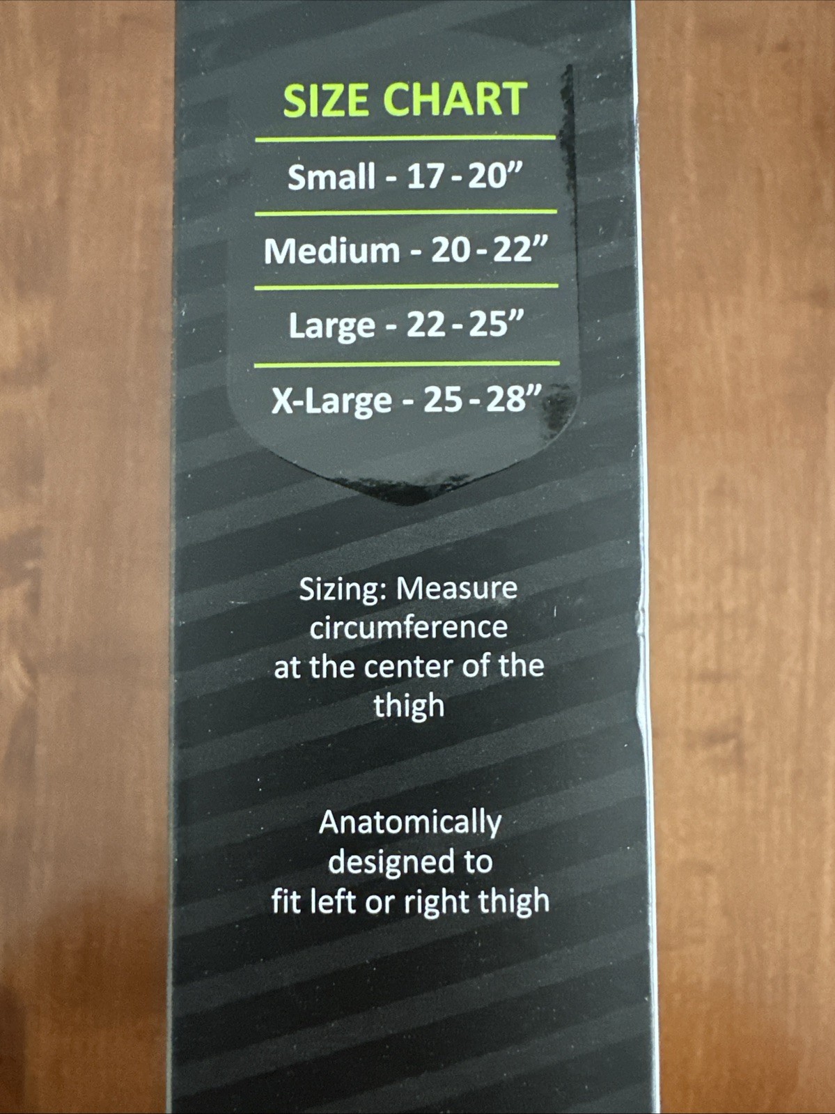 P-TEX Thermal Compression THIGH SLEEVE Sz LG NIB