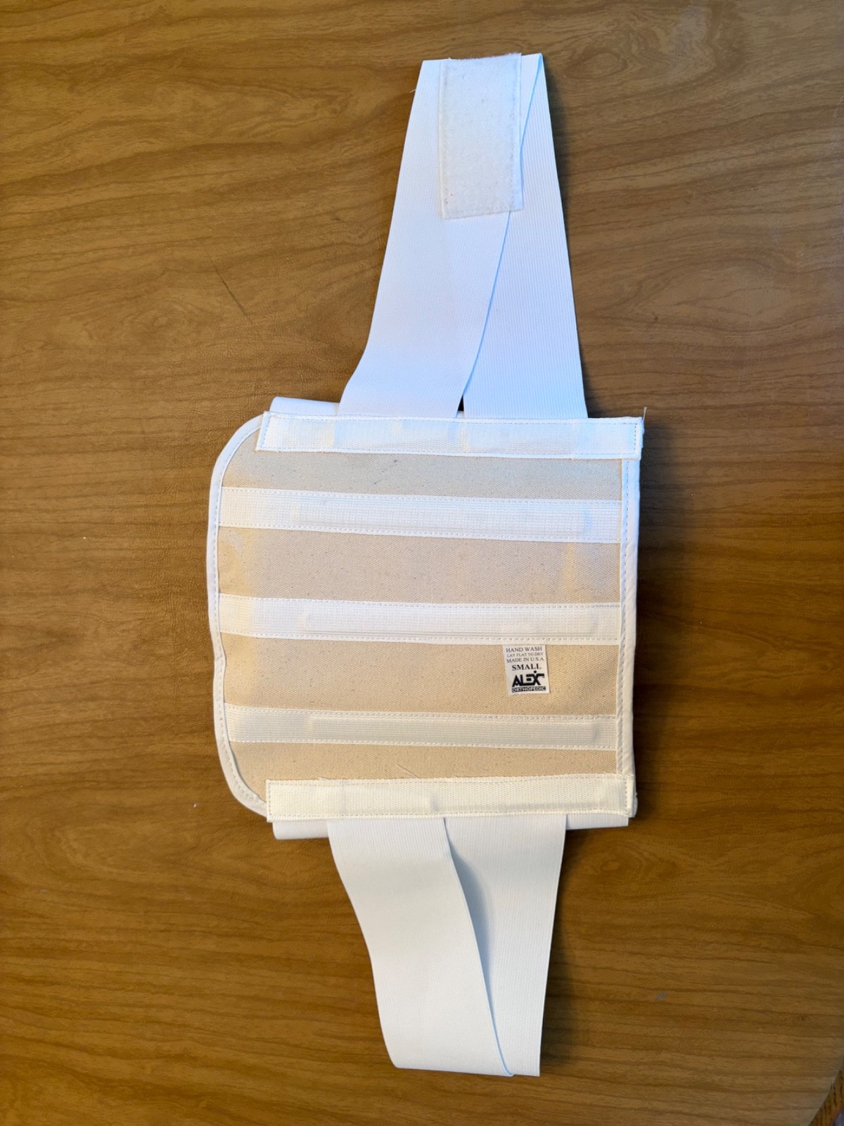 ALEX orthopedic back brace with foam insert for comfort
