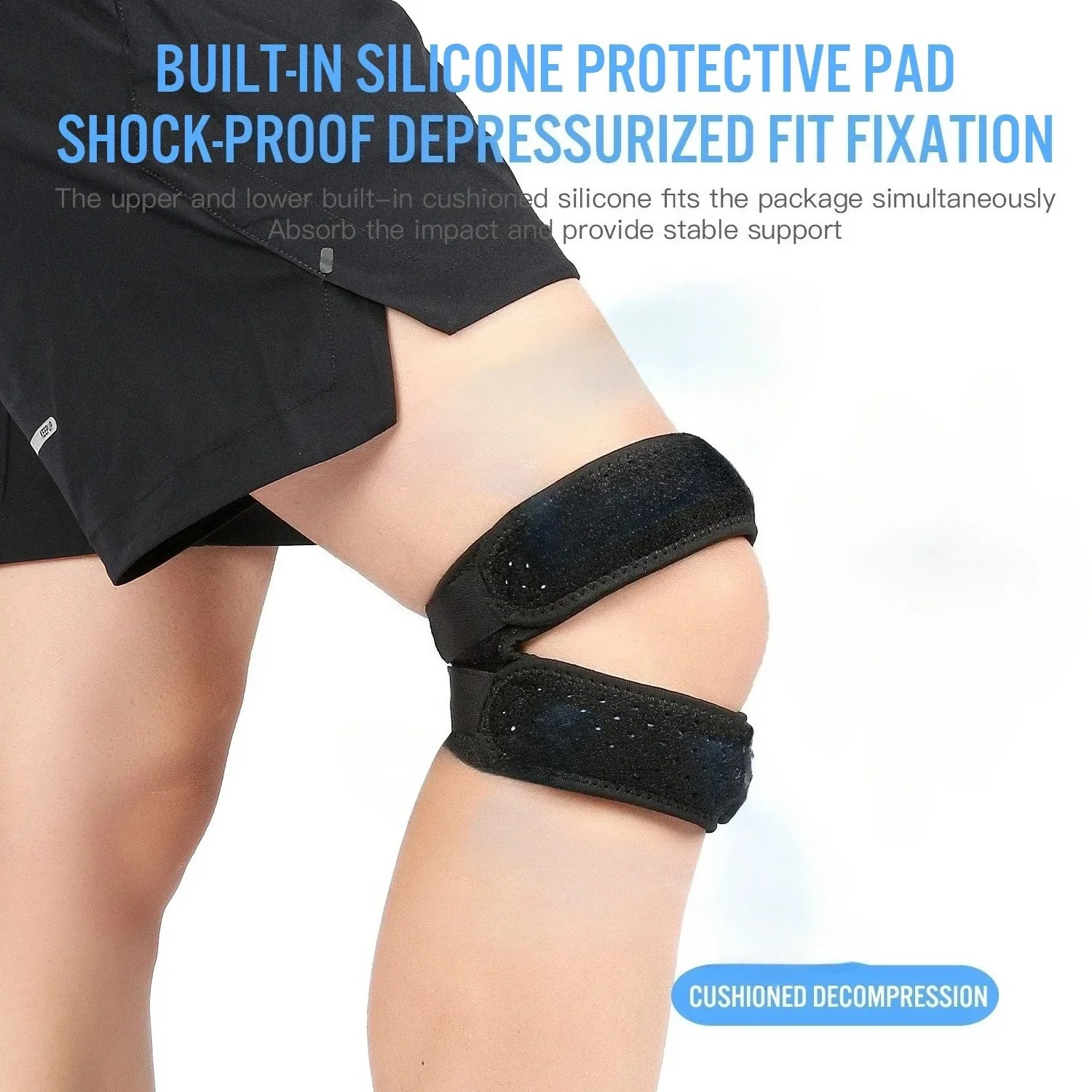 1PCS Patellar Tendon Support Strap Knee Braces For Men And Women Knee Pain