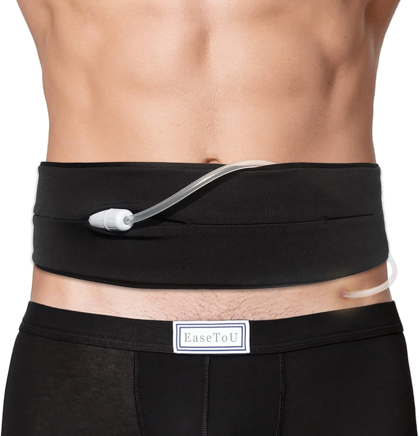 PD Belt Peritoneal Dialysis Catheter Holder Comfortable Protector with Slits Pou