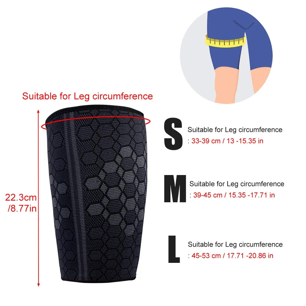 1 PCS Thigh Compression Sleeves, Joint Protection and Support for Running, Sport