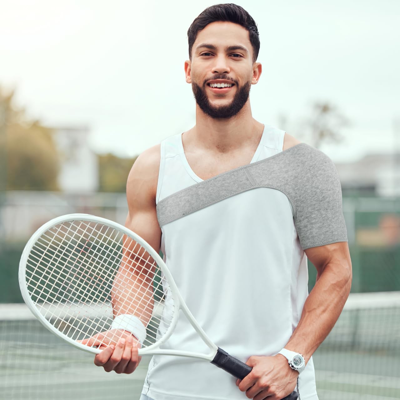 Shoulder Brace: Rotator Cuff Support Brace Wrap for Men and Women – Shoulder …