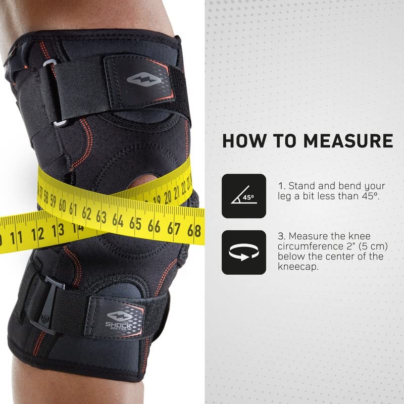 Knee Brace Support, Compression Sleeve w/side Stabilizers, Patellar XLarge