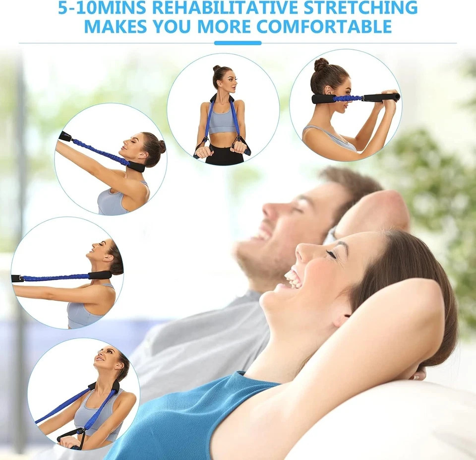 Neck Stretcher Exerciser, Cervical Traction Device for Pain 30-35 Pounds