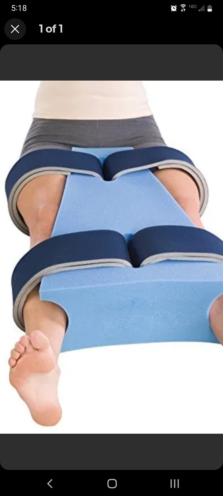 Procare 79-90180 Hip Abduction Pillow 27” Length-6.5” Width-3” Height, Universal