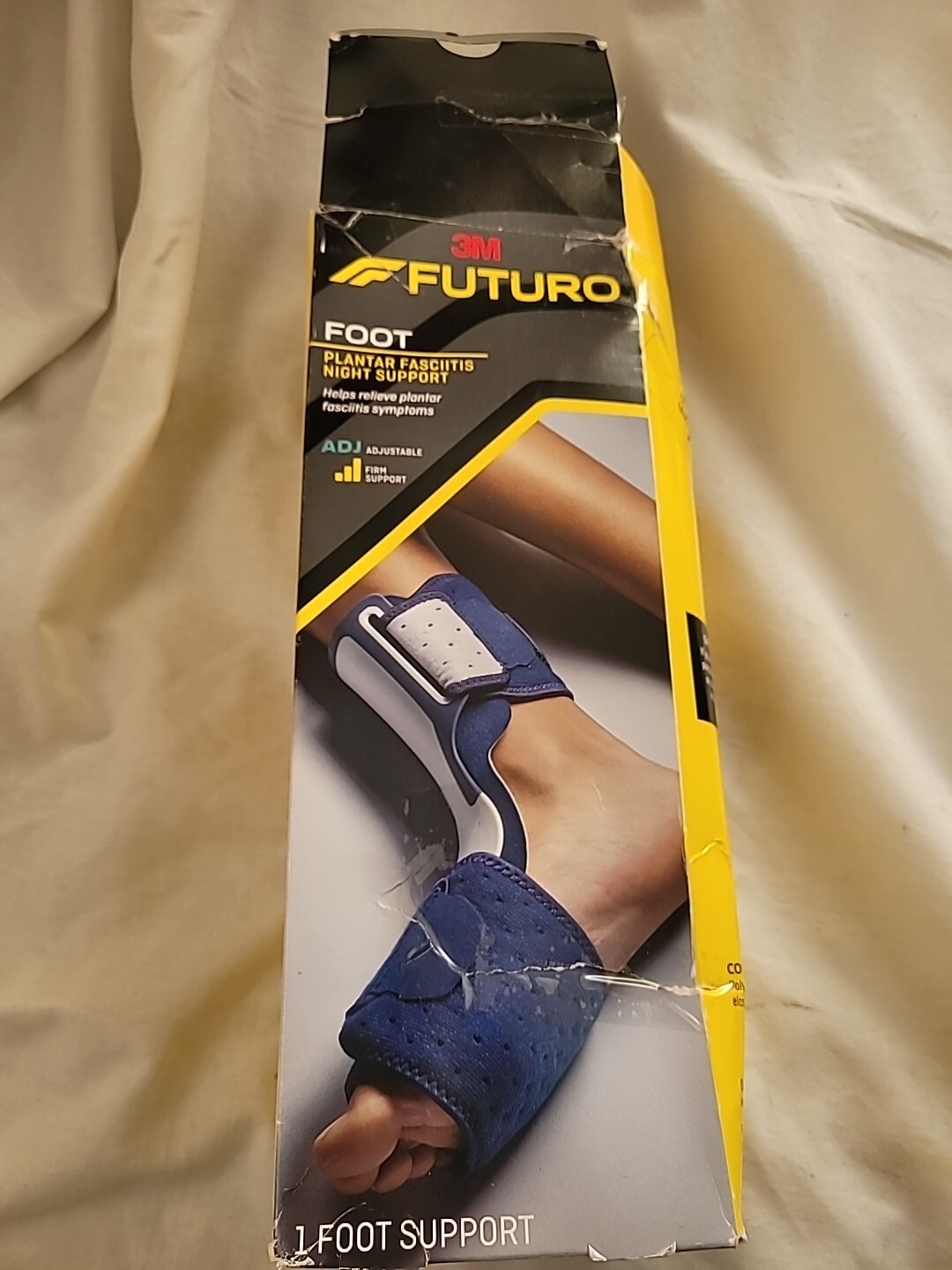 Plantar Fasciitis Futuro Night Sleep Support Adjustable Foot Brace Splint 48507