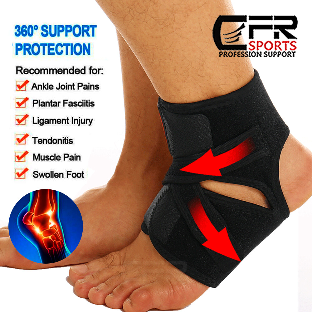 Ankle Brace, Breathable Adjustable Compression Foot Drop for Ankle Pain Relief