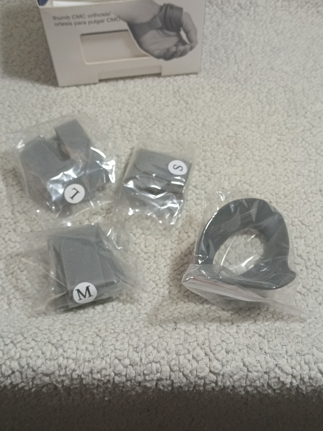 Thumb CMC Orthosis Splint Brace, Comfort Cool Splint Right