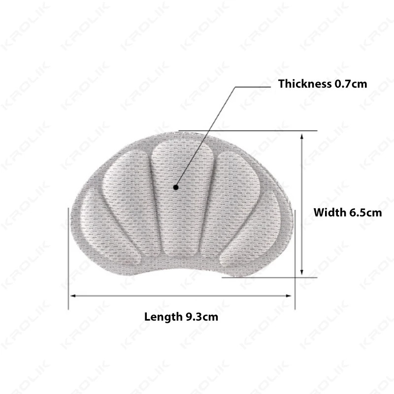 Insoles for Sport Running Shoes Pad Adjustable Heel Liner Grips Pain Relief Patc
