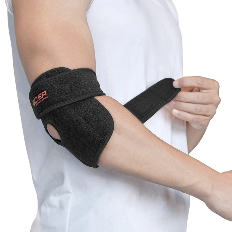Elbow Compression Sleeve Brace Tendonitis Tennis Golf Arthritis Weight Lifting