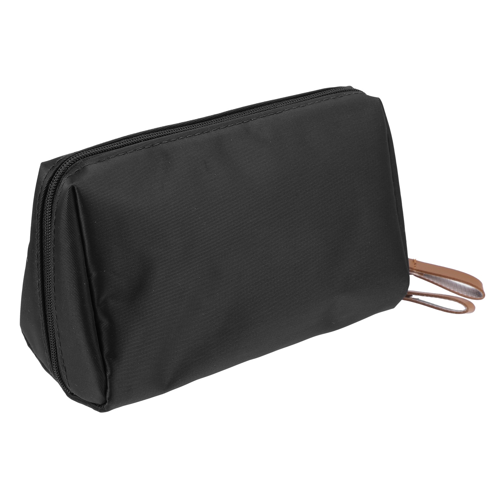 Piece of 1 Portable Cosmetic Bag Travel Makeup Storage Waterproof Black Red