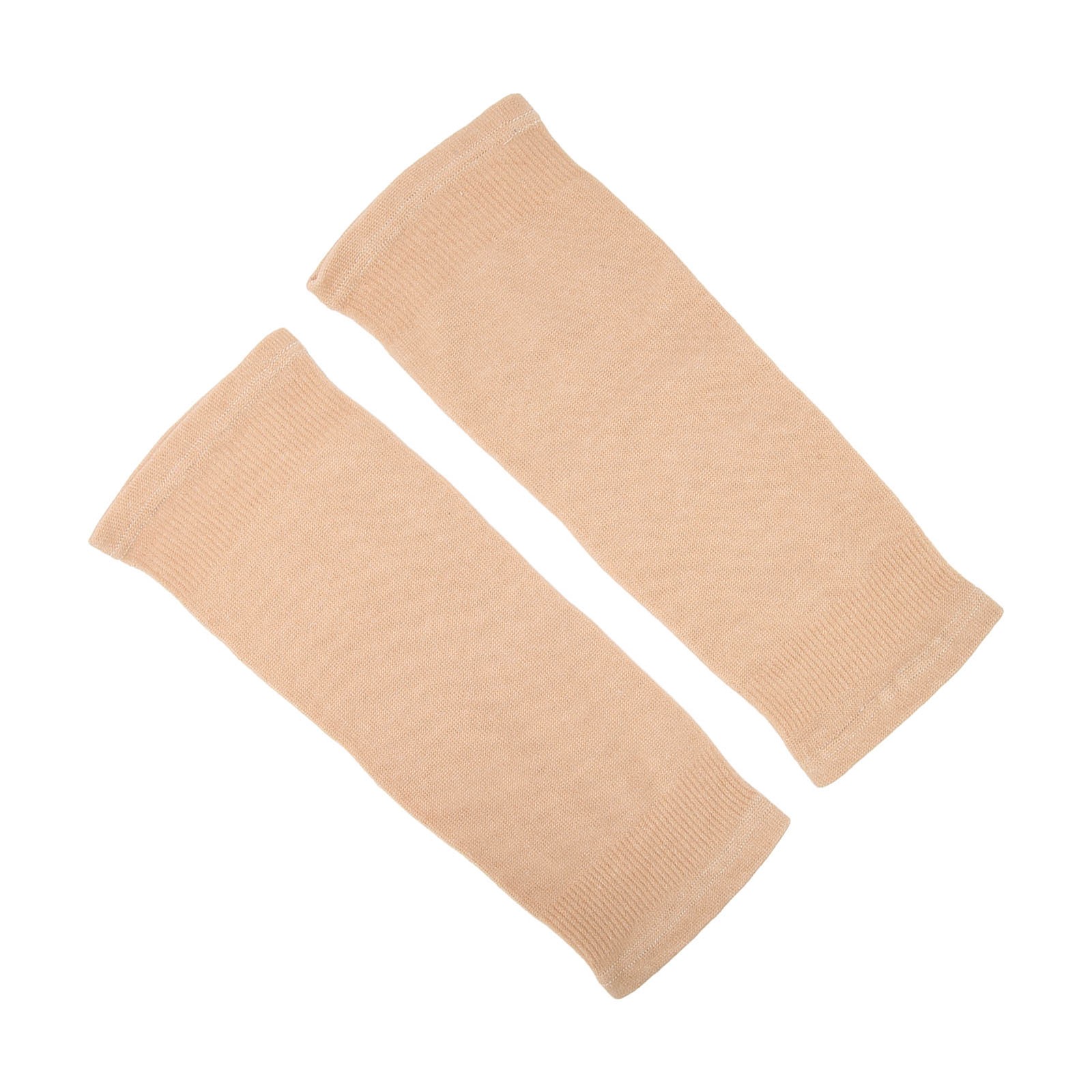 2Pcs Knee Brace Sleeve Comfortable Thin Stretchy Soft Skin Color Knee Protec NY