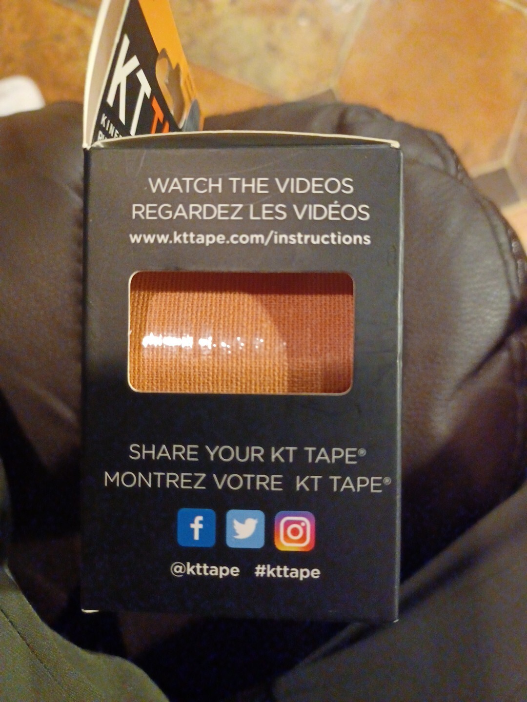 New KT Kinesiology Therapeutic Elastic Sports Tape Original Beige 14 Strips +6