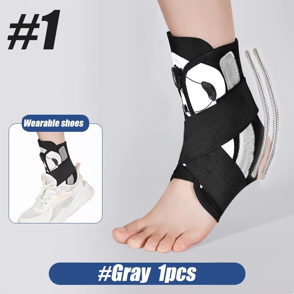Men&Women Stabilising Ankle Brace Support Boa Closure Sprain Arthritis Bone Wrap