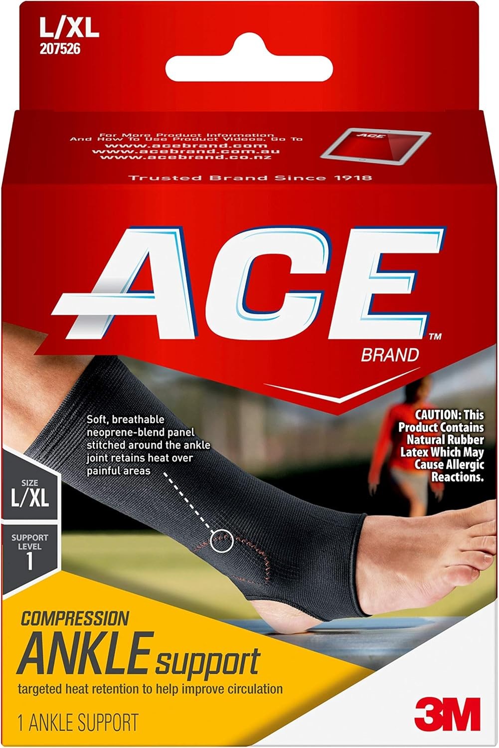 ACE Elasto-Preene Ankle Support Large/X-Large