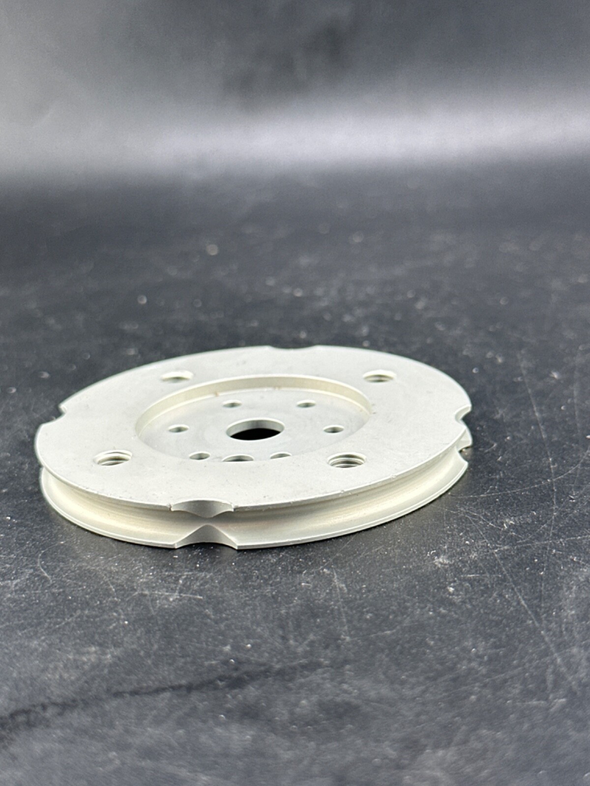 Prosthetic component adapter part. Lamination adapter 4 hole plate new