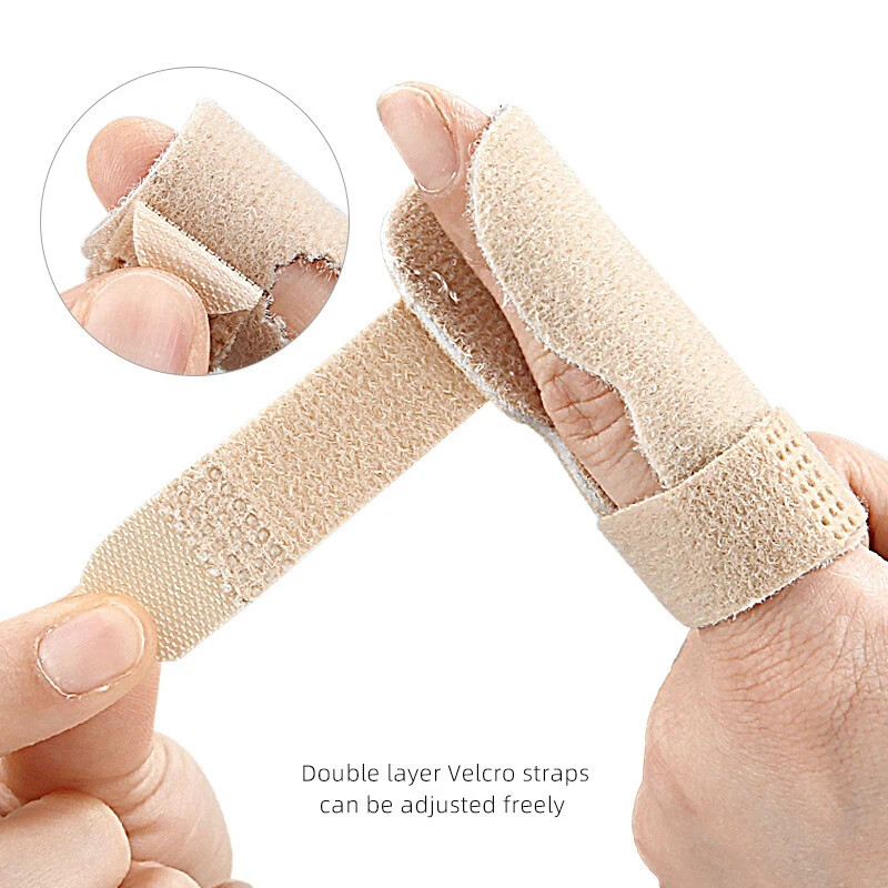 Pain Relief Trigger Finger Fixing Splint Straighten Brace Adjustable Sprain