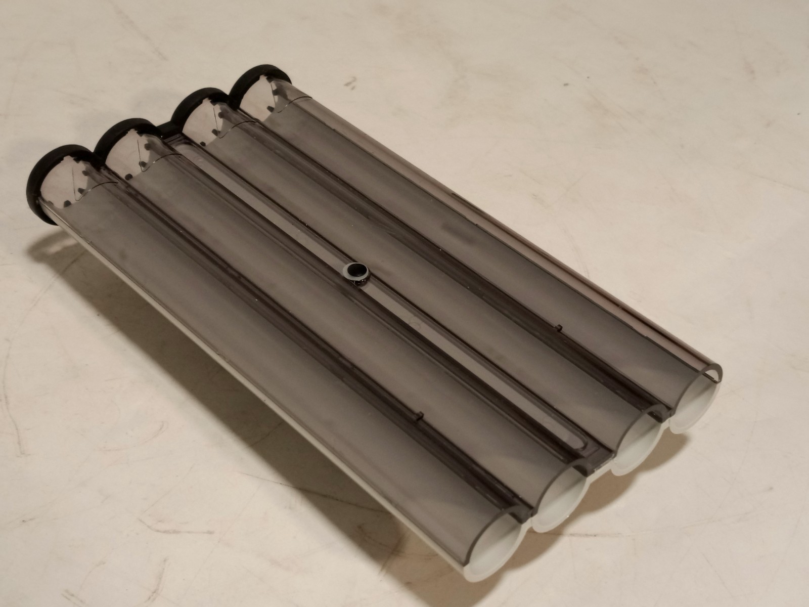 Lot of 2: Welch Allyn Specula Dispenser Tube Modules, Clear, Wall-Mountable