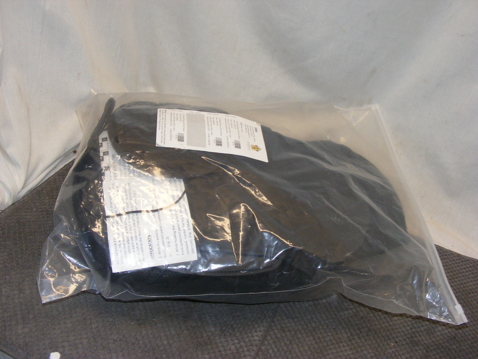 DR MEDICAL DRMS LSO UNIVERSAL SIZE BACK BRACE W/FRONT PANEL BB-159**NEW