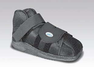 APB Black Post-Op Shoe X-Large Hook and Loop APQ4B