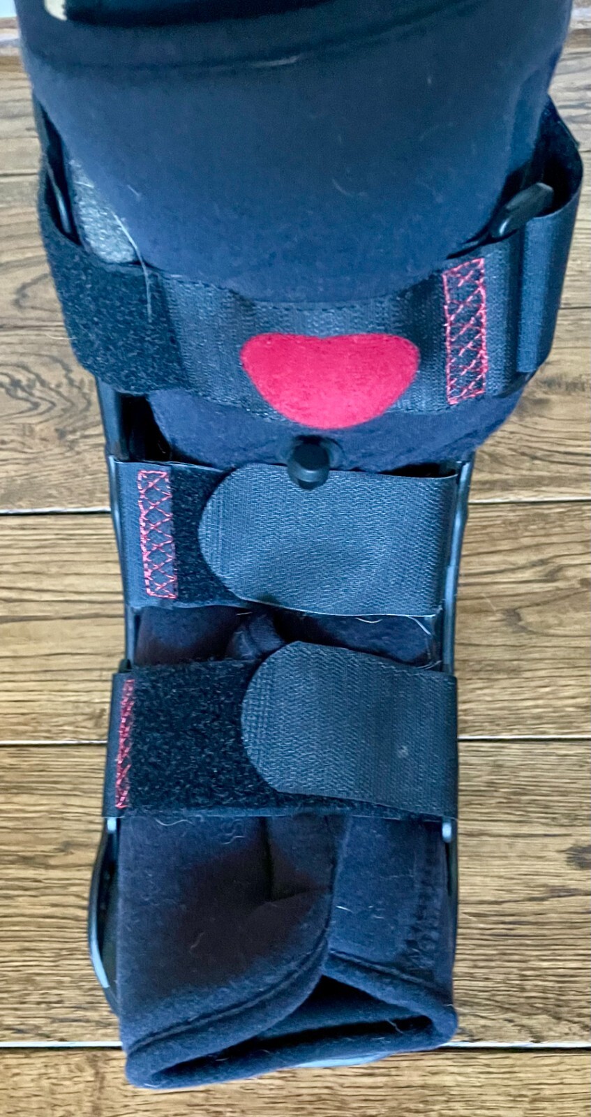 Procare XCELTRAX Boot Tall Ankle Foot Leg Size M Large Black Red