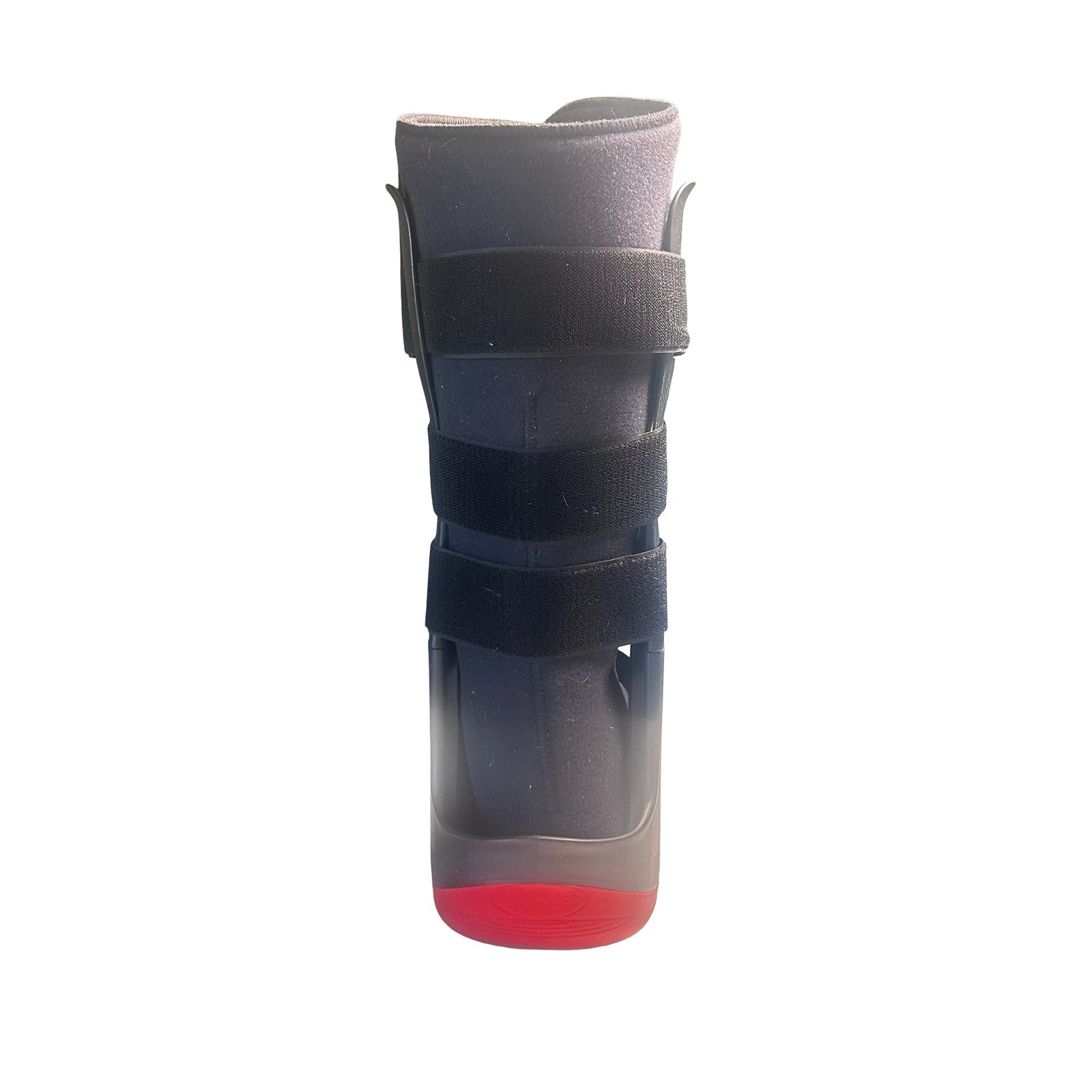 ManaMed MAC Walker Boot Tall Medium Black Red Pneumatic Air Pump MACAIR01-M