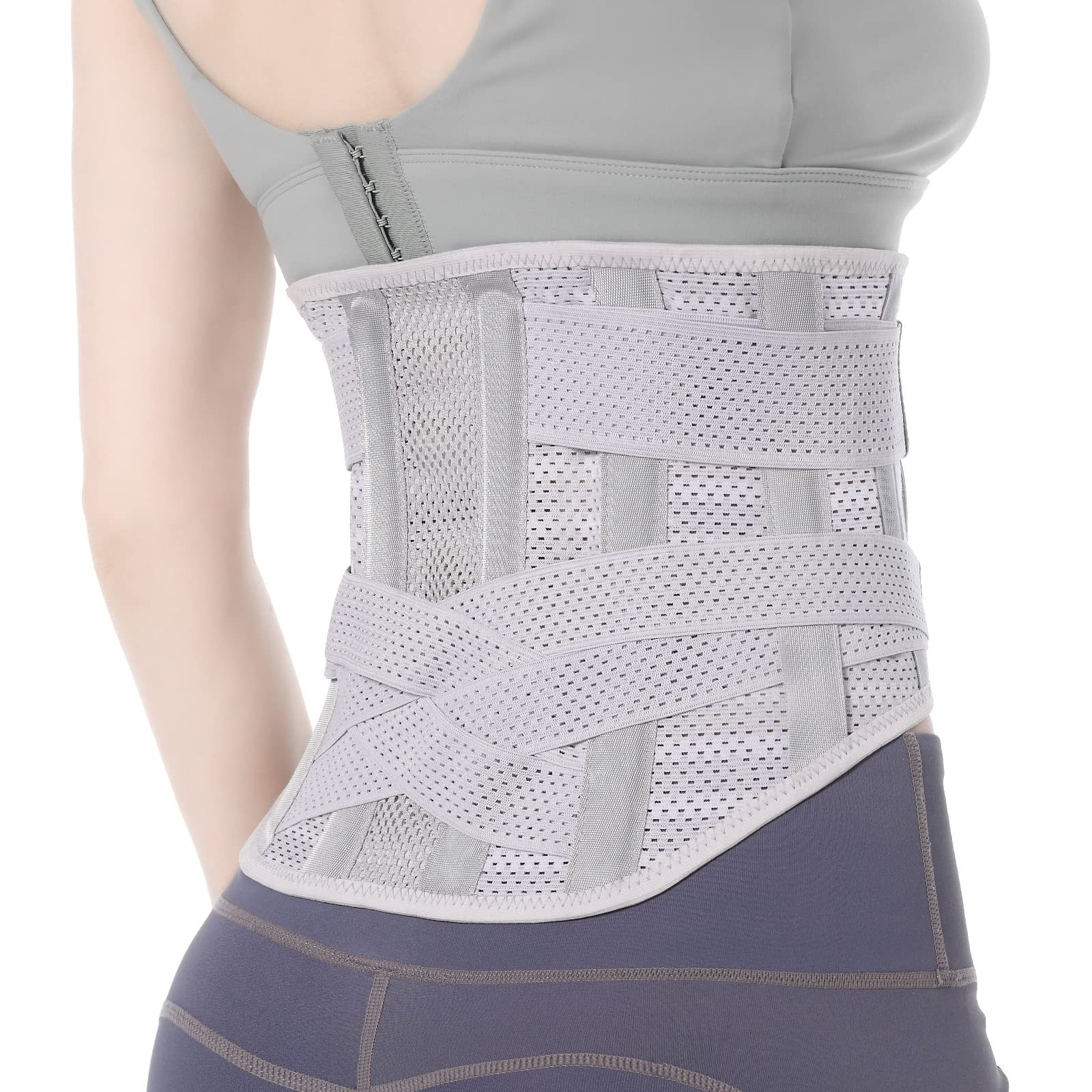 Breathable Back Brace for Women & Men – Comfortable Lower Back Pain Relief & …