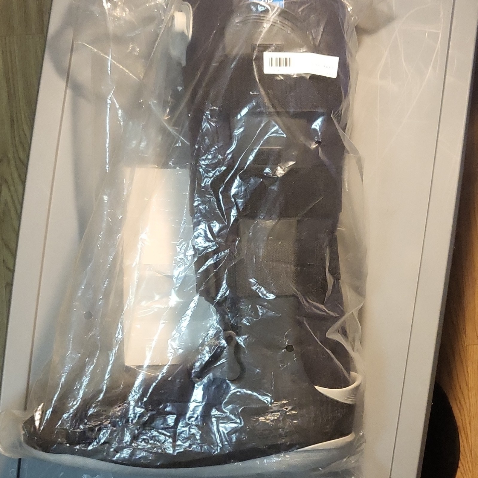 OvationMedical Standard Pneumatic Walker Boot XL Black/Gray Foot/Ankle/Leg 10008