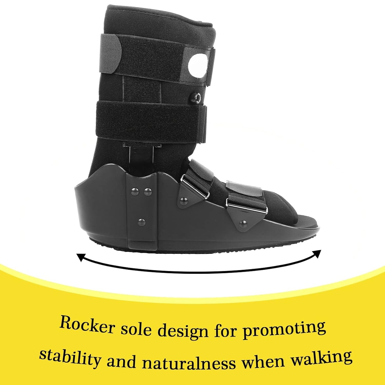 Jewlri Short Air Walker Fracture Boot Walking Protection Boot Inflatable