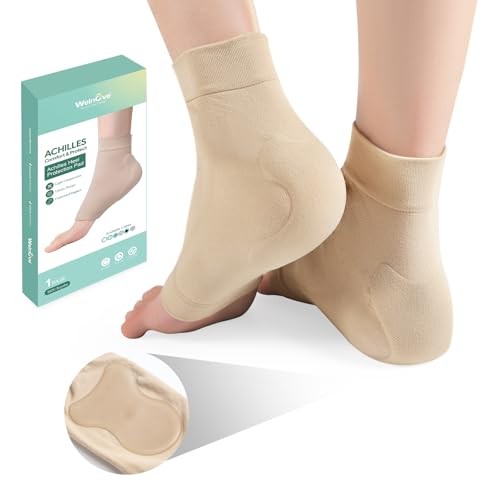 Achilles Tendonitis Heel Protector Socks – (FSA&HSA) Achilles Regular Beige