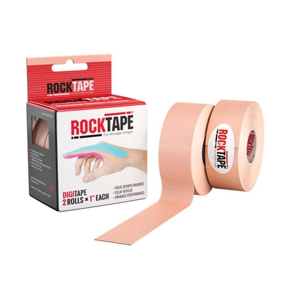 RockTape Finger Tape 2.5cm Beige – Box of 2 Rolls
