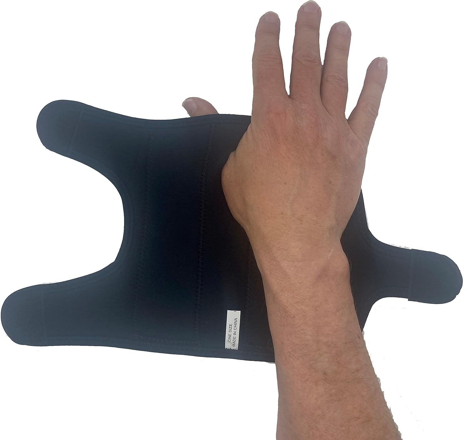 ® One Size Fits Most, Ambidextrous, Cock-Up Wrist Splint for Carpal Tunnel Relie