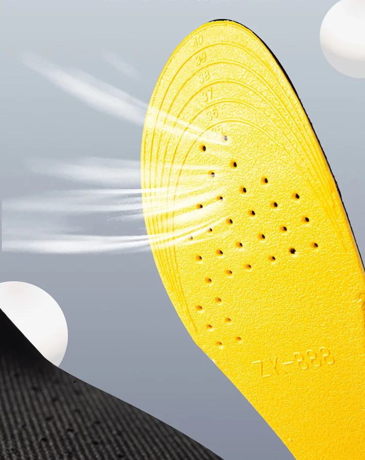 2Pcs/4Pcs New Comfortable Shock-absorbing Insole 1.5-3.5cm Height-increasing Ins