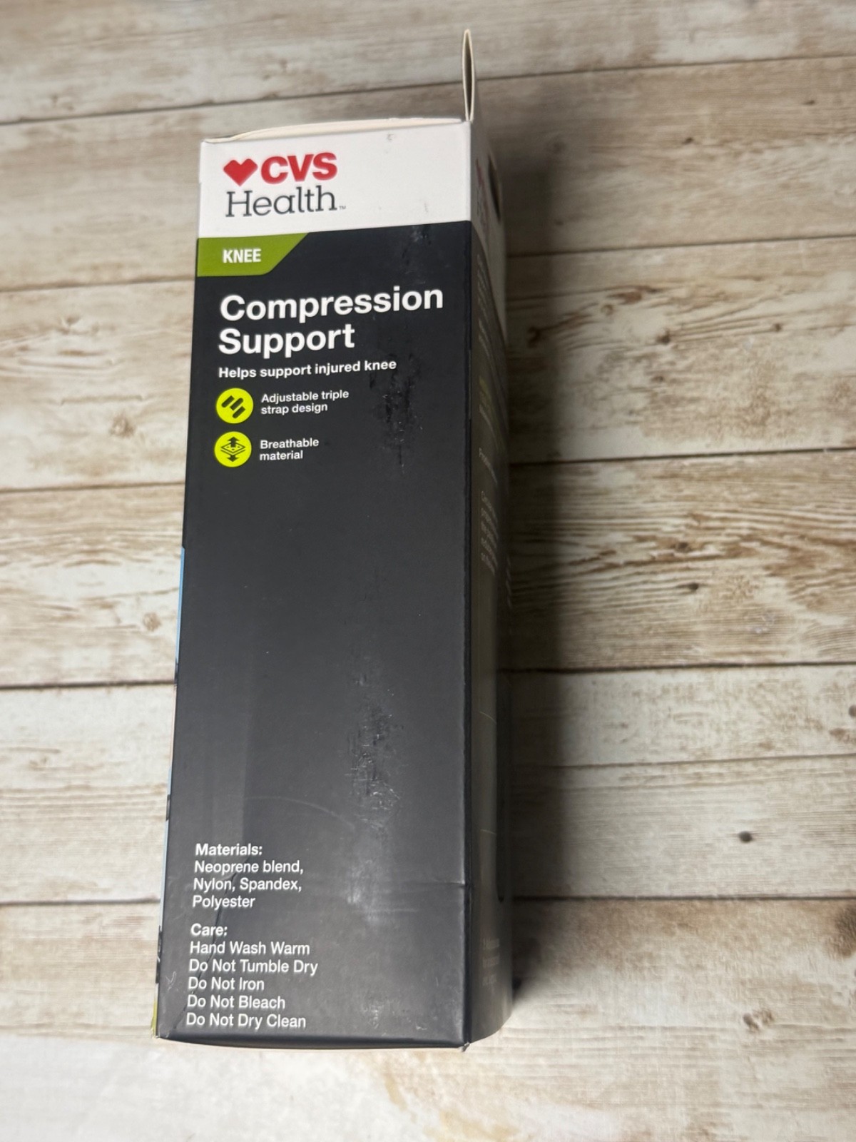 CVS Health Compression Knee Support Breathable Material Size Med/Lg