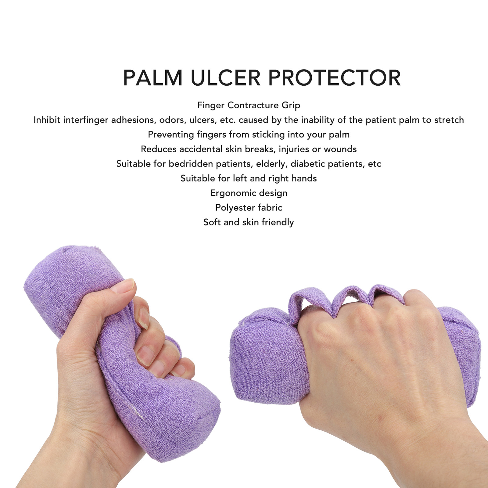 Finger Contracture Grips Cushion Elderly Finger Separator Splitter Palm