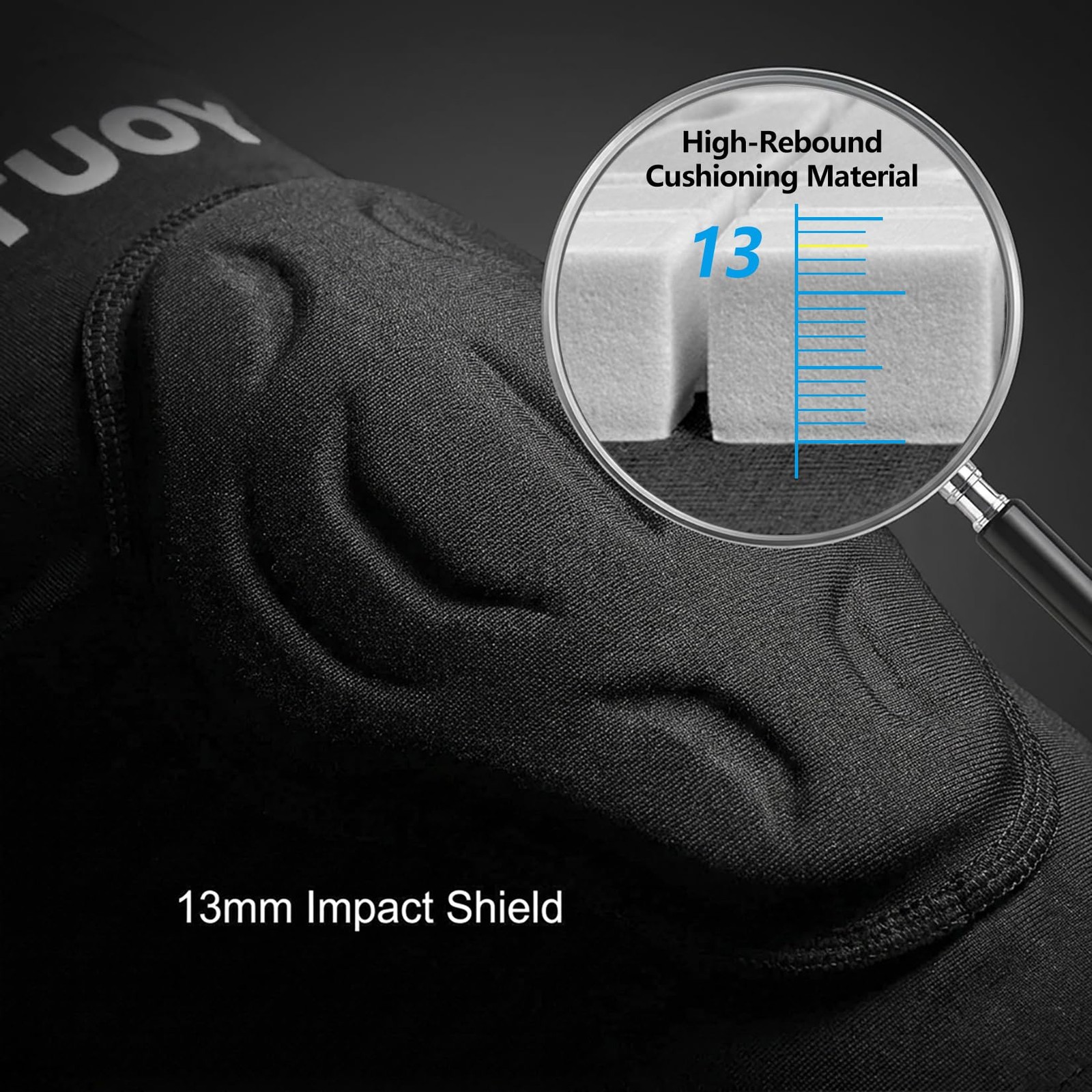 Youth Kid Knee Pads with Shin Guard Pads,13MM Calf Pads Protector, Padded Com…