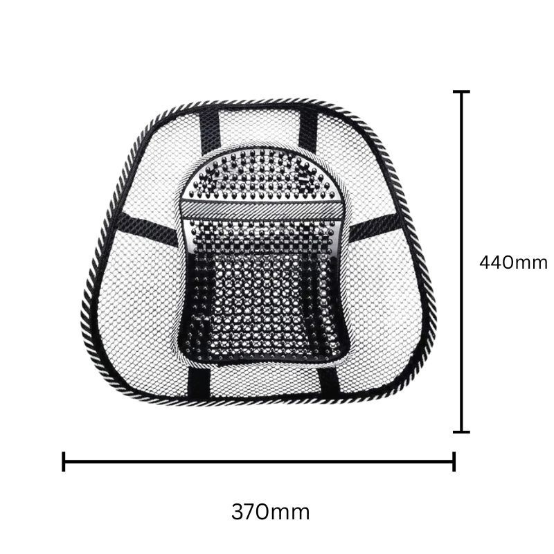 Lower Back Lumbar Support Corrector Office Chair Car Seat Cushion Backrest Mesh