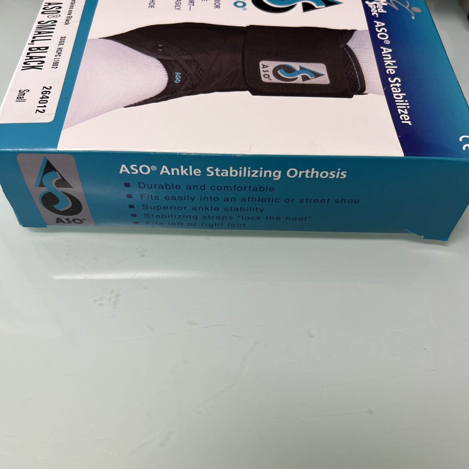 ASO Low Profile Ankle Support, Small, Medical Specialties 264012, 1 Count