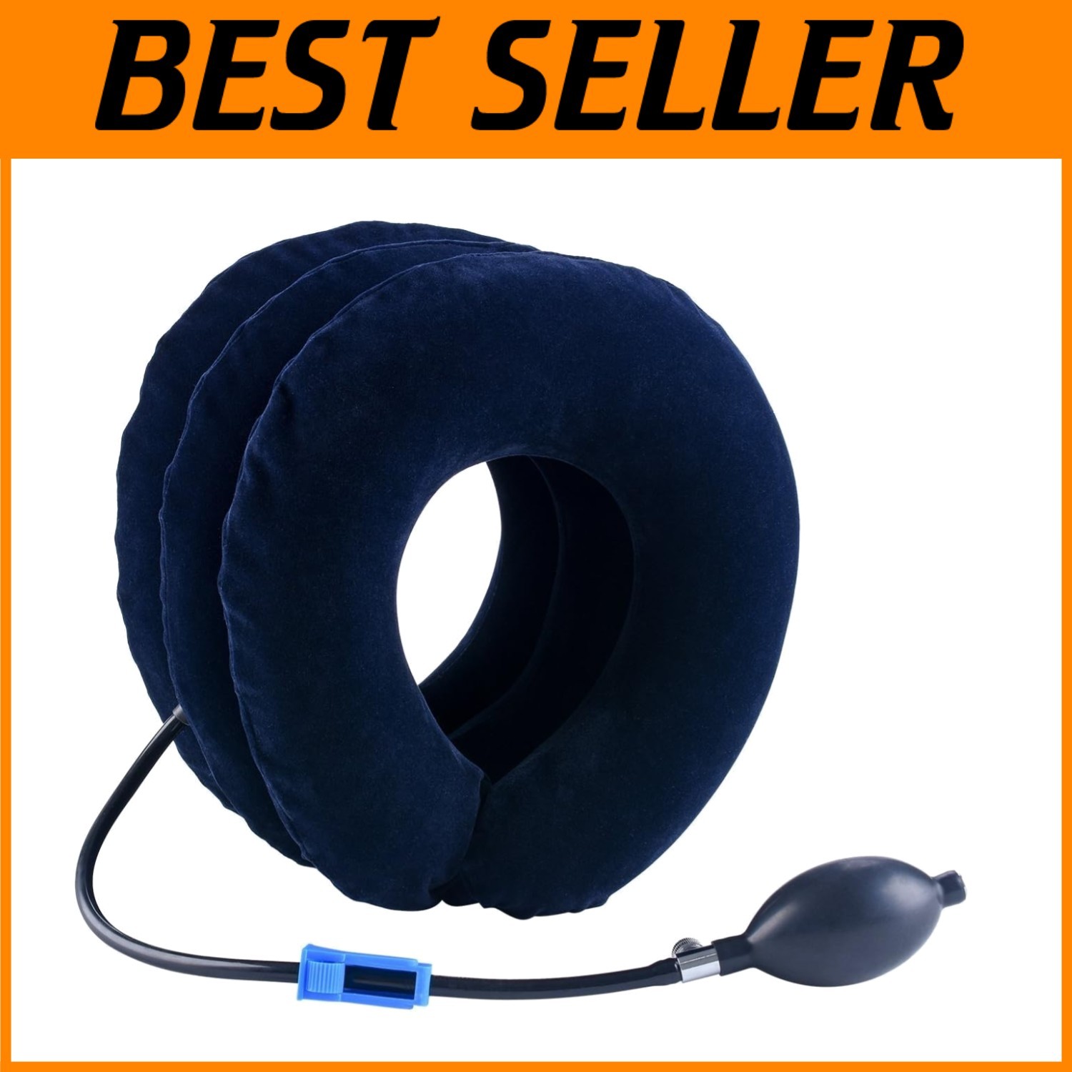 Inflatable Cervical Neck Traction Device for Pain Relief`