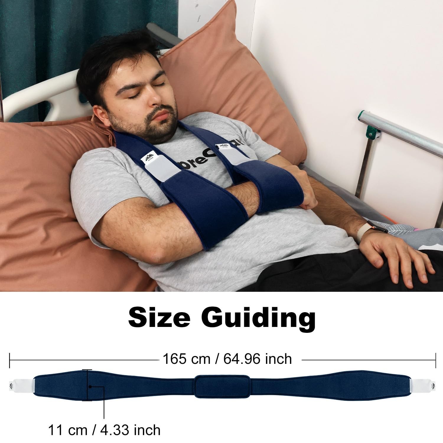 supregear Arm Sling Shoulder Immobilizer, Rotator Cuff Support Brace, Lightweigh