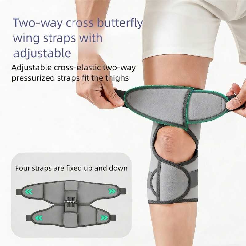 1 Pair Flexible Knee Cover for Enhancing Support in Sports and Physical Activity