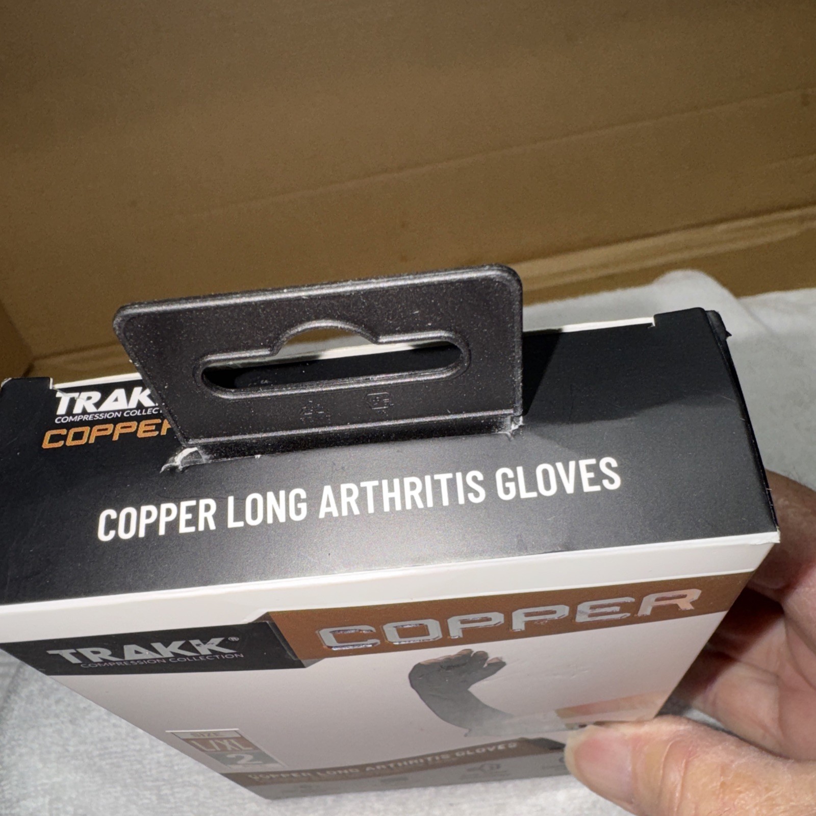 Trakk Copper Long Arthritis Gloves