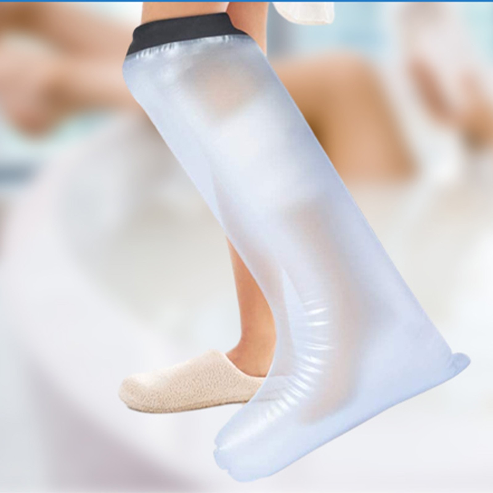 Water Proof Case For Short Leg Adult PVC Black Recommended