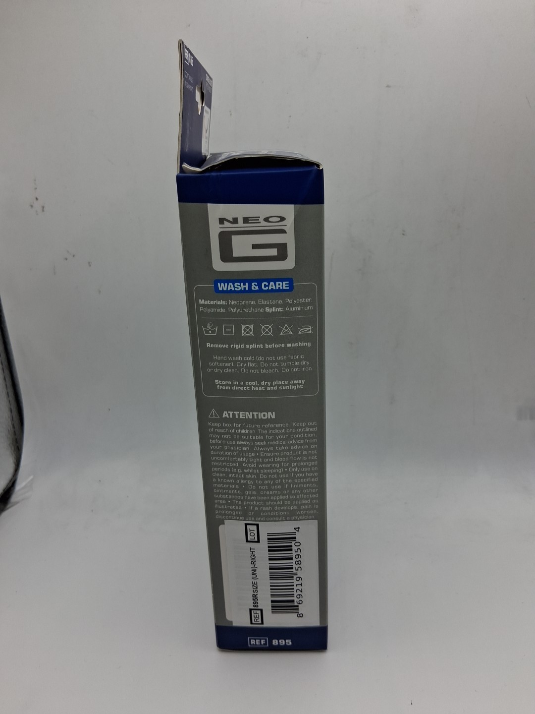 Neo G Stabilized Wrist Brace One Size Fits All Right Wrist New In Box