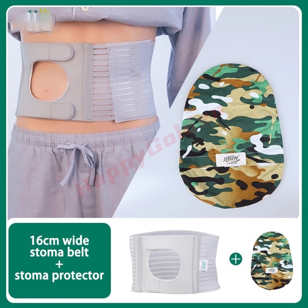Abdominal Ostomy Belt Adjustable Stoma Support Portable Ileostomy Colostomy Belt