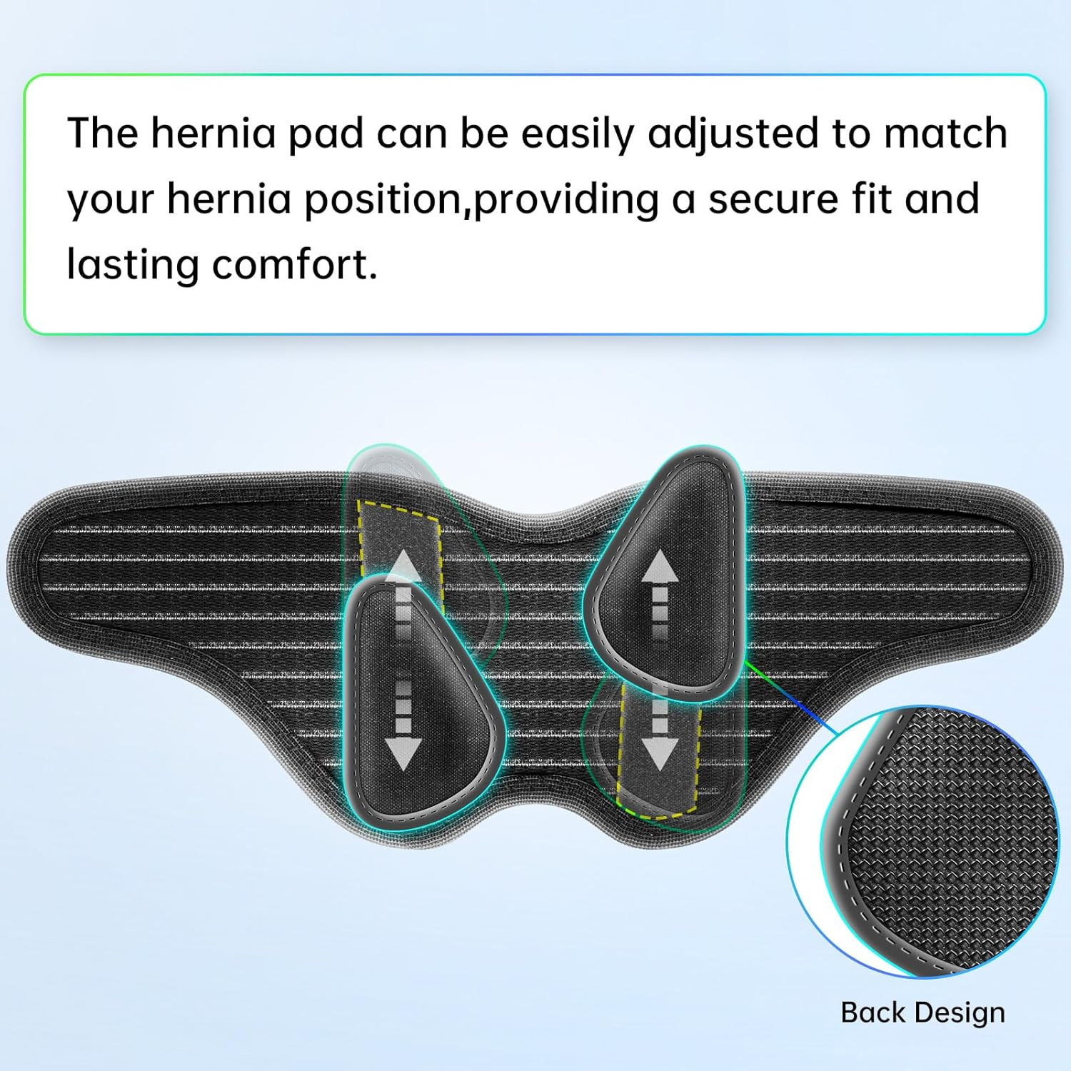 Hernia Belt for Men – Adjustable Support Brace, Comfortable & Breathable Design,
