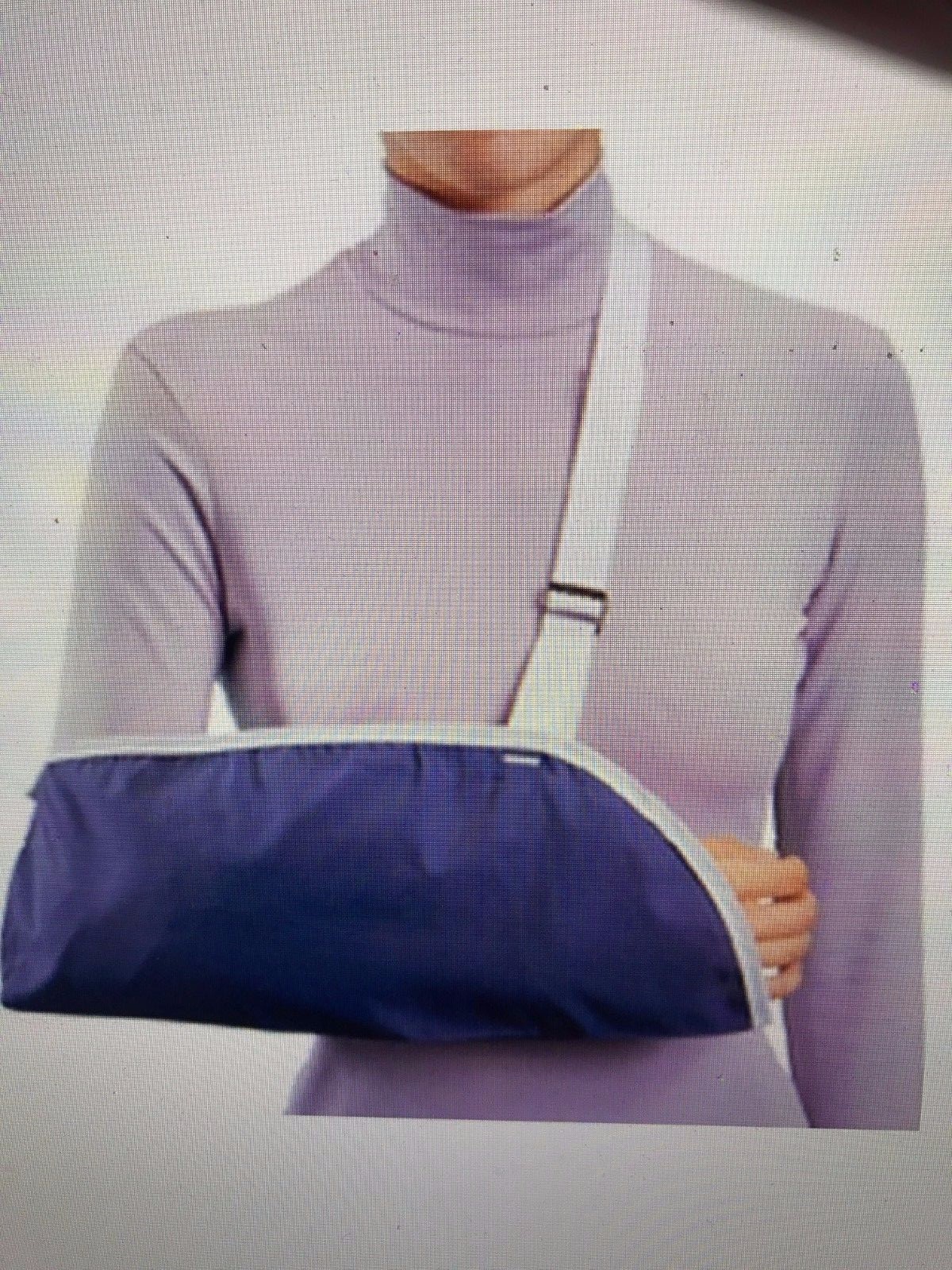 Ezy Wrap 01016 Arm Sling Arm Sling,Blue Twill, Felt Shoulder Pad