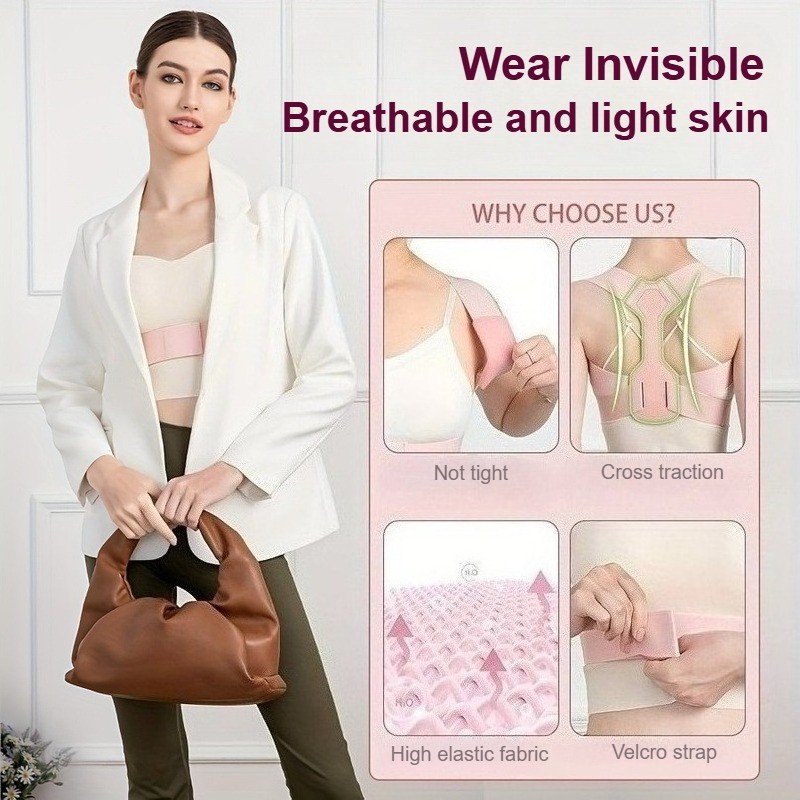 Lumbar Support Posture Corrector Adjustable Ergonomics Spine Posture Correcter