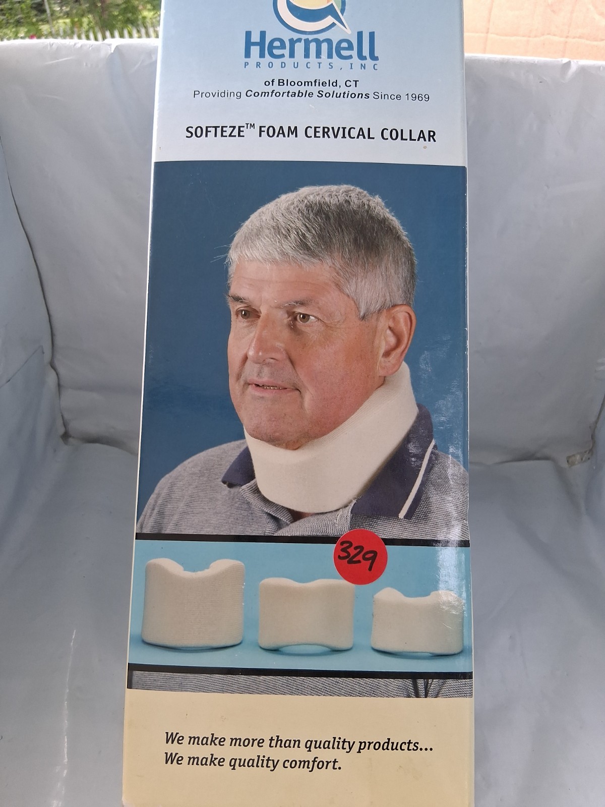 Adjustable Neck Brace Soft Foam Cervical Collar Relief model FG005